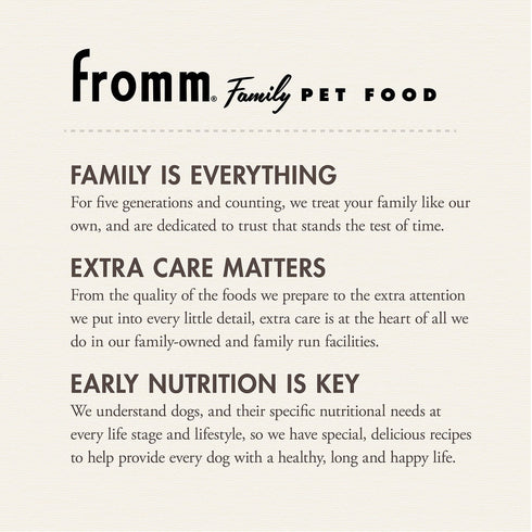 Fromm Gold Puppy Dry Dog Food - Chicken - 5lb Bag
